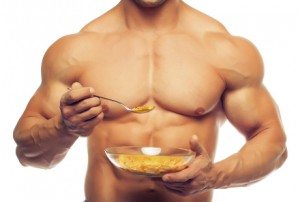 proteine bodybuilder eating meal 300x202 Proteine tot ce trebuie sa stii despre ele