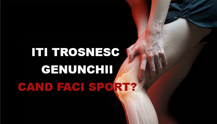 genunchi care trosnesc, dar nu dor