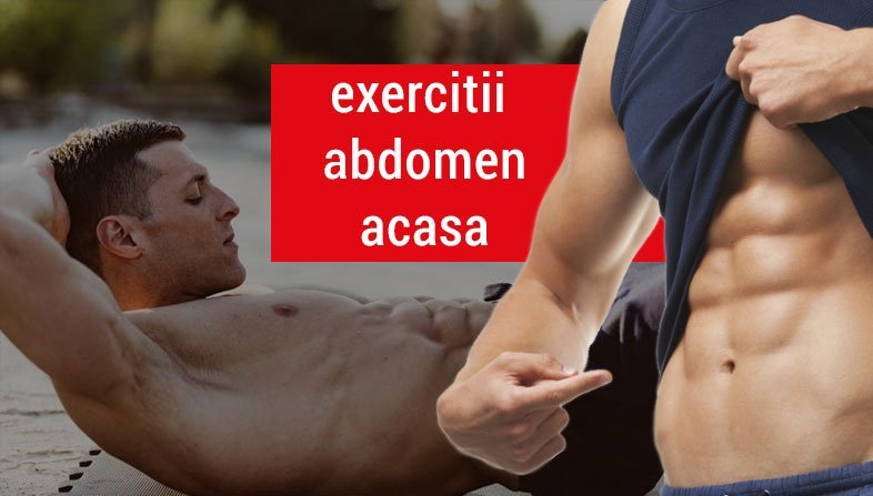 Exercitii pentru abdomen acasa