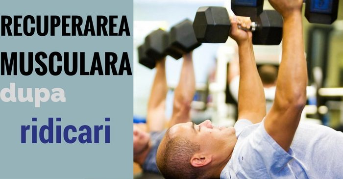 accelerarea recuperarii musculare