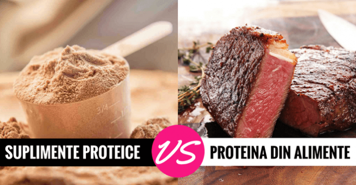 suplimente proteice proteina din alimente